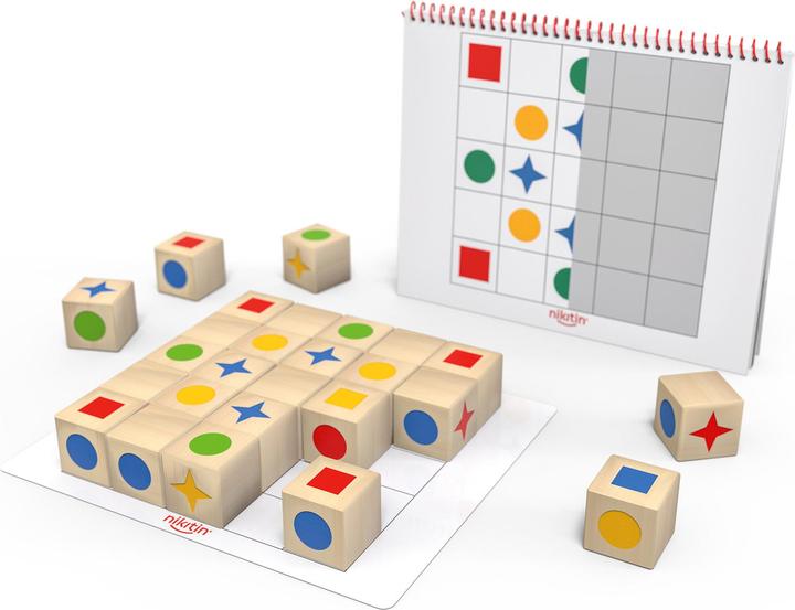 Actual product image The Nikitin material. N8 Logical rows (German)