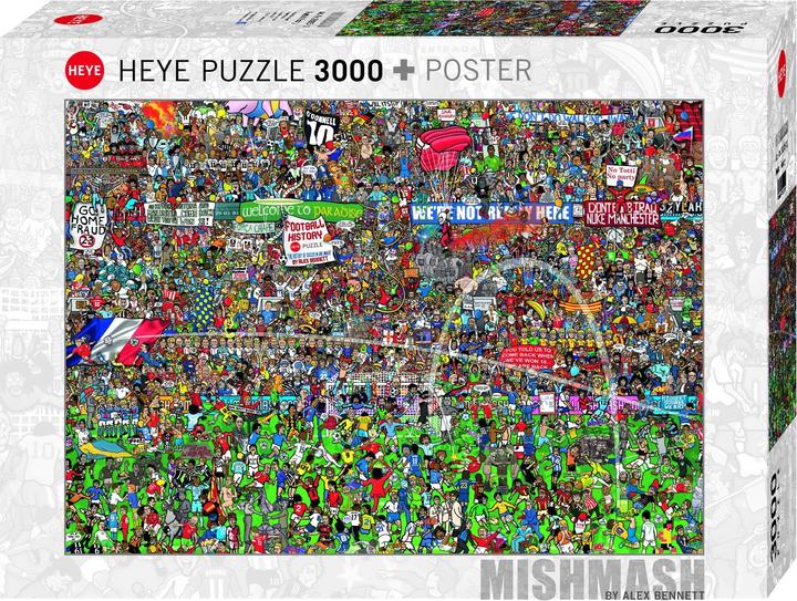 Image du produit Heye Histoire du football (2000 pièces)