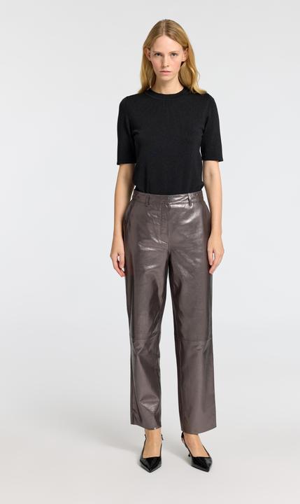 Produktbild Selected Femme Slfcora Mw Leather Pant (42)