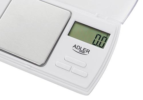 Actual product image Adler AD 3161 Kitchen Scale Rectangle Electronic Personal Scale