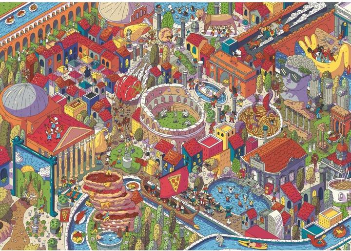 Image du produit Trefl UFT Eye Spy Puzzle - Villes imaginaires : Rome, Italie (1000 pièces)