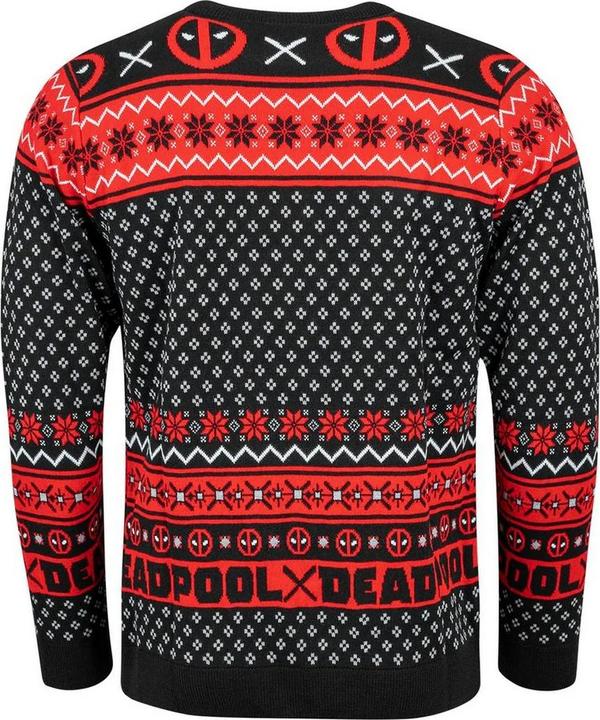 Actual product image Deadpool Unisex Adult Show Off Jumper (S)