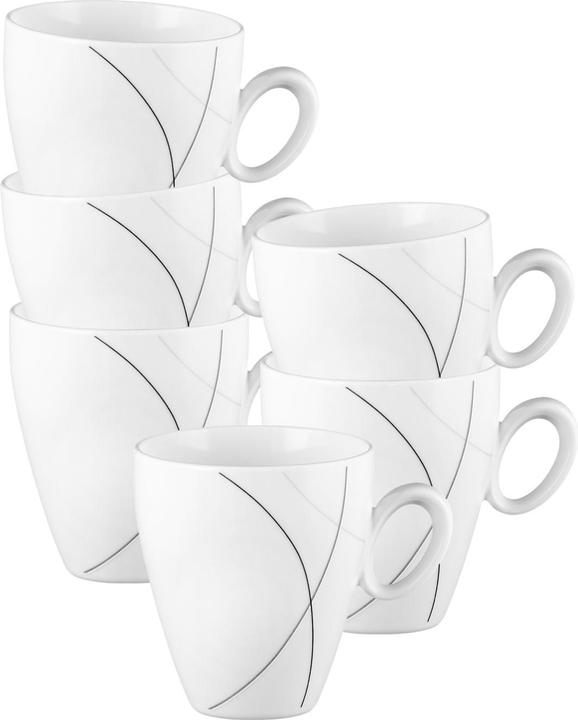 Immagine prodotto Seltmann Trio Highline Becher mit Henkel (300 ml, 6 x)