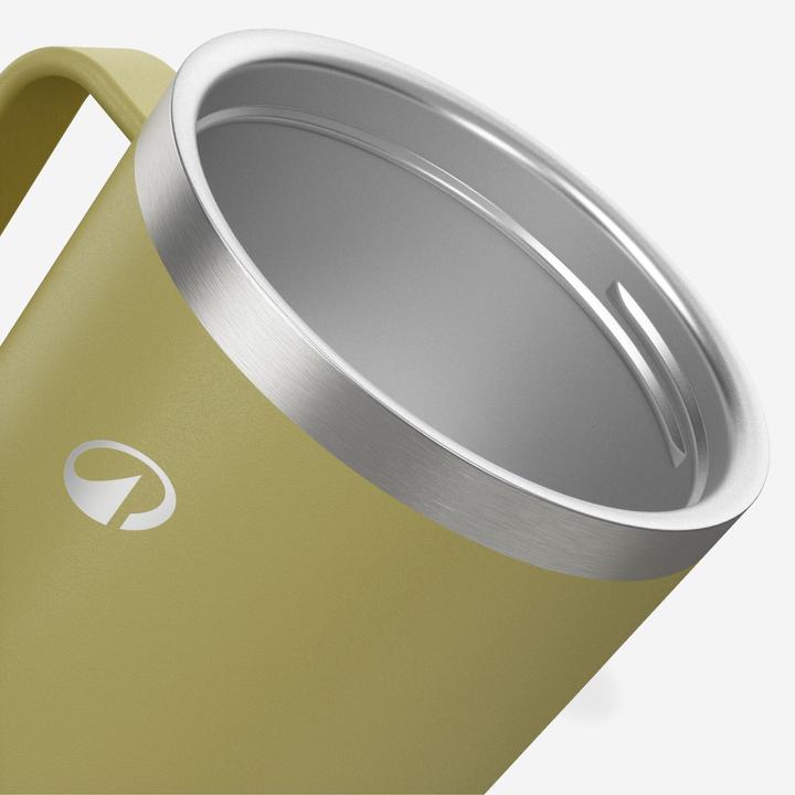 Immagine prodotto Quechua Tasse isolierend Edelstahl Camping Wandern Trekking - 900 0,35 l khaki