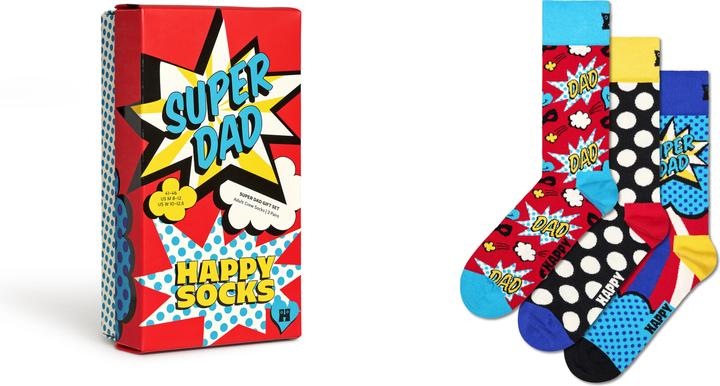 Produktbild Happy Socks Father's Day Gift Set (3er Pack, 41 - 46)