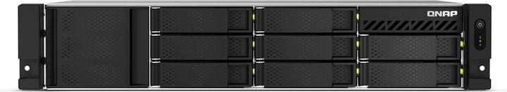 Produktbild QNAP 8-bay short-depth rackmount NAS AMD Ryzen V1000 series V1500B 4C/8T 2.2GHz 4GB DDR4 SODIMM RAM (max.