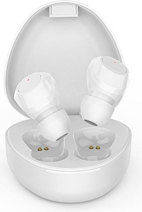 OEM Wireless headphones Wireless earphones bluetooth TWS + docking station M9 white (4 h, Sans fil)