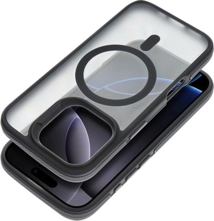 Actual product image OEM Back panel cover Case NEO for IPHONE 16 Pro compatible with MagSafe black (Apple iPhone 16 Pro)