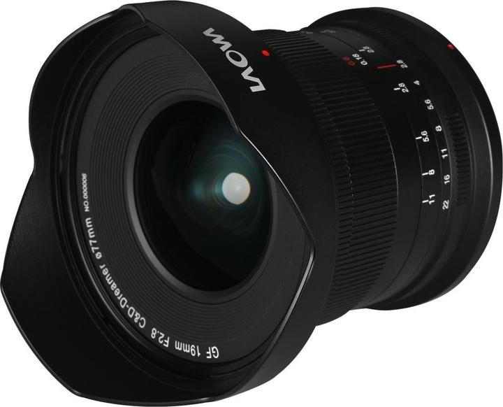 Image du produit Venus Optic Focale fixe 19mm F/2.8 Zero-D GFX - Fujifilm G-Mount (Fujifilm G, Format moyen)