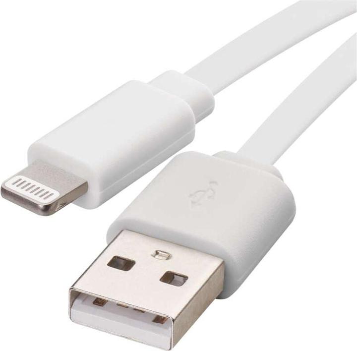 Produktbild Emos USB Kabel 2.0 A Stecker - i16P Stecker 1m, weiss (1 m, USB 2.0)