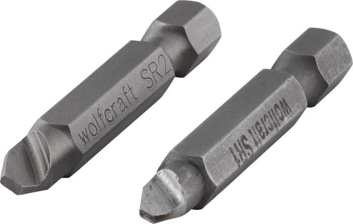 Produktbild wolfcraft Schraubenausdreher-Set für Schrauben mit defektem Antriebsprofil, 2-tlg. (SR 1 / SR 2)