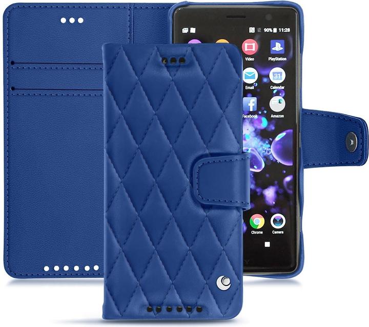 Bleu océan - Couture ( Nappa - Pantone #15458a)