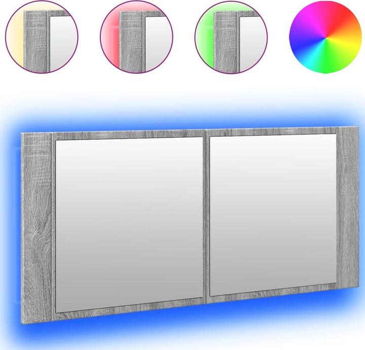 Image du produit VidaXL LED-Spiegelschrank (100 x 12 x 45 cm)