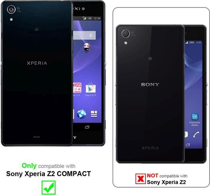 Productafbeelding Cadorabo Boek Jeans Optiek Cover (Xperia Z2 Compact)