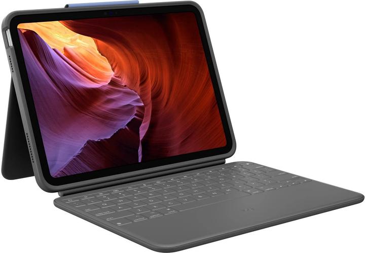 Actual product image Logitech Rugged Folio (CH, iPad 2022 (10th Gen))