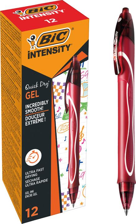 Immagine prodotto Bic Roller Gel-ocity Quick Dry (Rosso, 1 x)