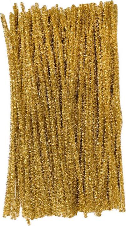 Colorations Colorationen - Gold Metallic Chenilledraht, 100 Stk. (0.35 m)