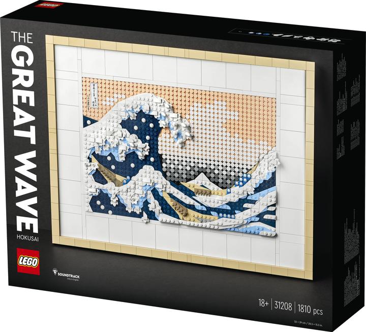 Image du produit LEGO Hokusai - Grande vague (31208, LEGO Art)