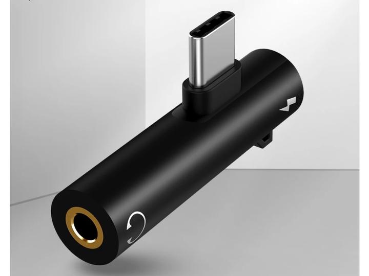 Produktbild PowerGuard USB-C Headphone Jack 3.5mm Kopfhörer & Charge Adapter (USB Typ C, 3.5mm Klinke)