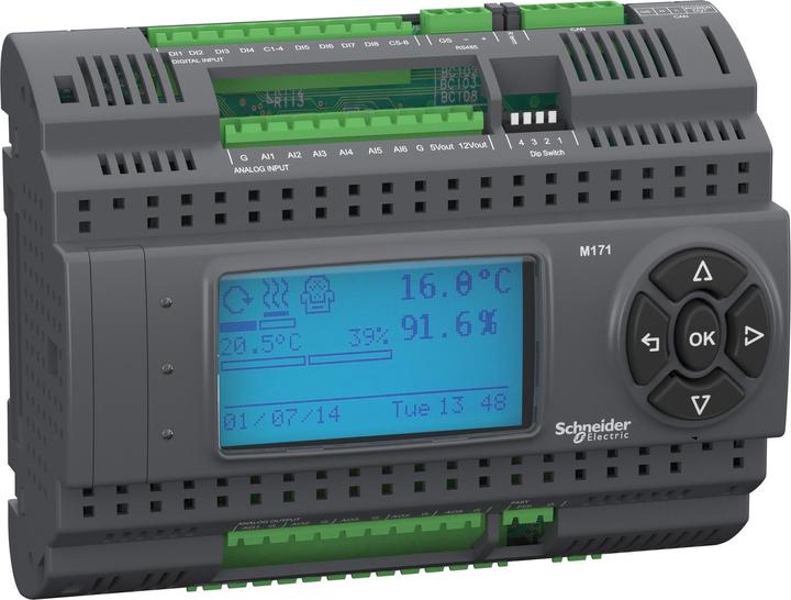 Actual product image Schneider Electric PLC control unit compact 24VUC 7RELoutput TM171PDM27R