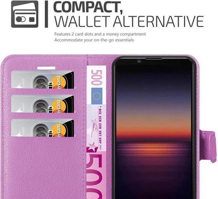 Actual product image Cadorabo Book with stand function cover (Sony Xperia 1 II)