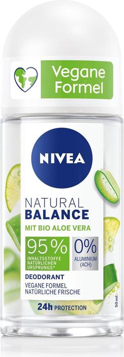 NIVEA Natural Balance Bio Aloe Vera (Roll-on, 50 ml)