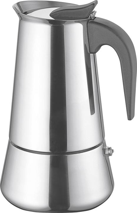 Actual product image Weis Espresso maker 6 cups stainless steel (6 T.)