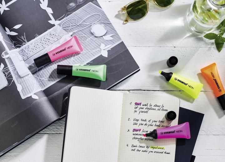 Image du produit STABILO Surligneur NEON (Pink, 5 mm, 1 x)