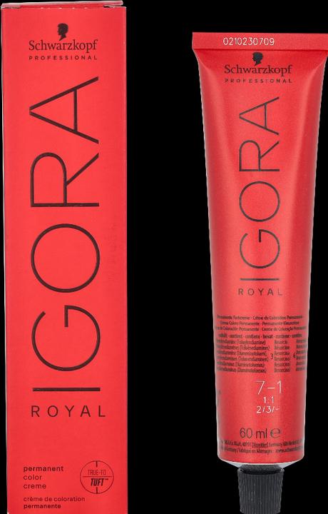 Image du produit Schwarzkopf Professional Igora Royal (7-1 Blonde moyenne Cendre)