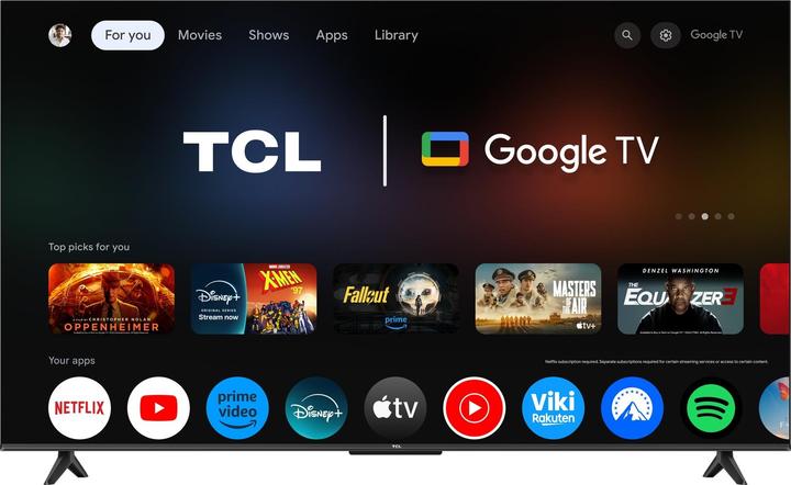 Actual product image TCL 55P6K (55", LED, 4K, 2025)