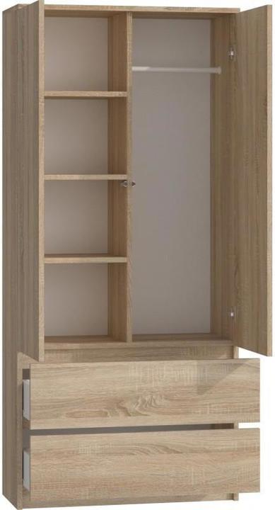 Actual product image Topeshop Szafa Malwa (90 x 50 x 180 cm)
