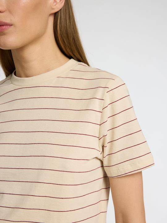 Image du produit Selected Femme T-shirt en coton rayé (XXL)