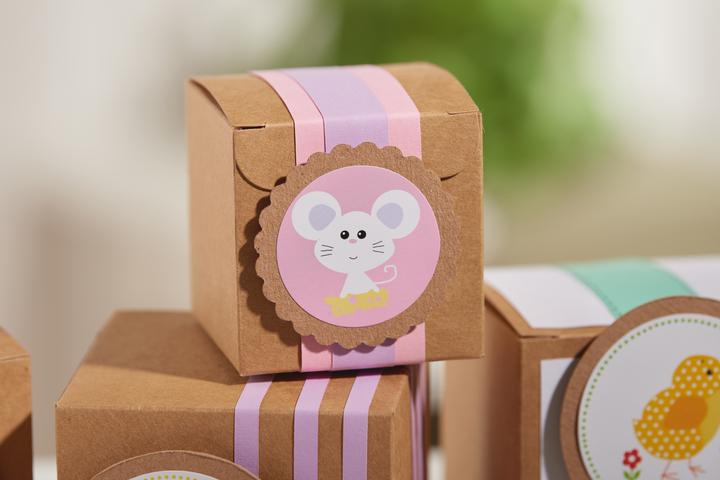 Produktbild VBS Kraftpapierbox, 8 Stück (Geschenkbox, 8 x)