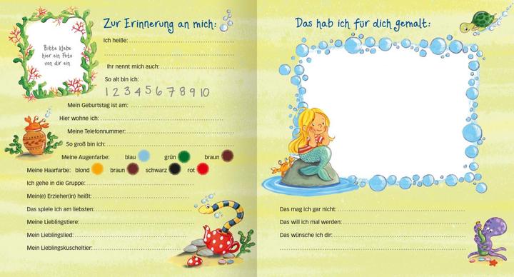 Actual product image Meine Kindergarten-Freunde Meerjungfrau (German, Sabine Kraushaar, 2019)