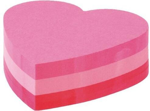 Image du produit Post-it Coeur (7 x 7 x 12,5 cm)