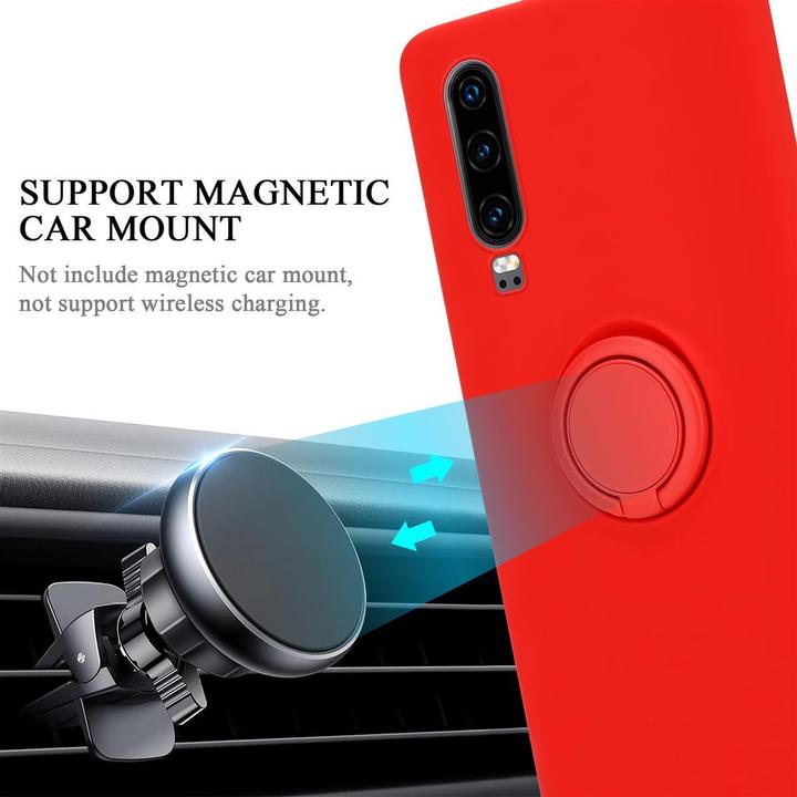 Actual product image Cadorabo TPU Liquid Ring Silicone Case Cover (Huawei P30)
