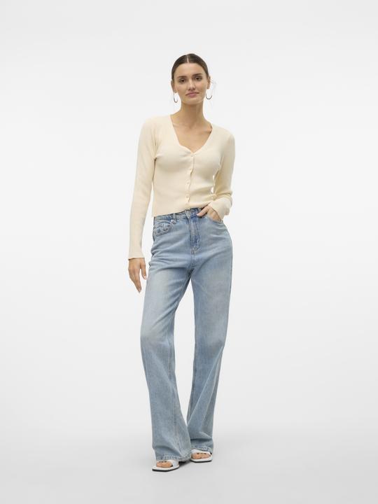 Produktbild Vero Moda Vmglory Rib Ls V-Neck Cardigan Ga Noos (S)