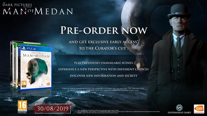 Actual product image Bandai Namco NAMCO Entertainment The Dark Pictures Anthology: Man of Medan (Xbox One S, EN)