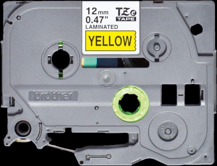 Actual product image Brother TZE-631S LAMINATED TAPE 12 MM (1.20 cm, Yellow)