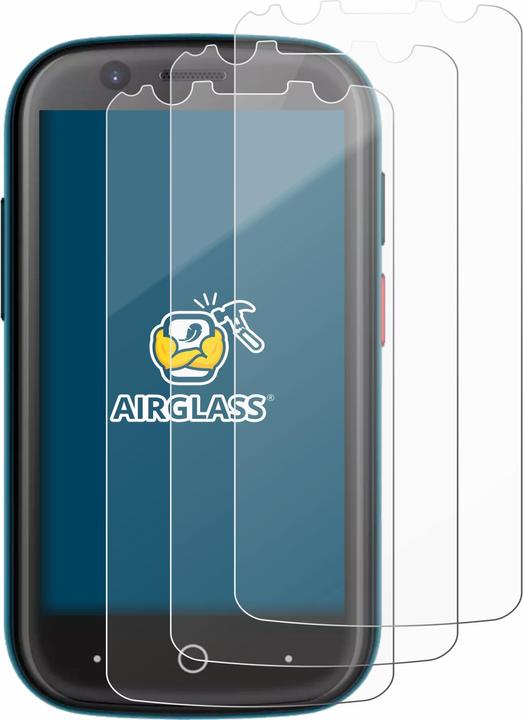 Productafbeelding BROTECT Beschermende glazen screenprotector helder (6 Stuk, Unihertz Jelly 2)
