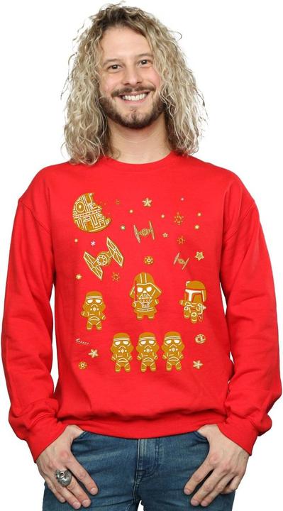 Actual product image Star Wars Mens Gingerbread Empire Sweatshirt (M)