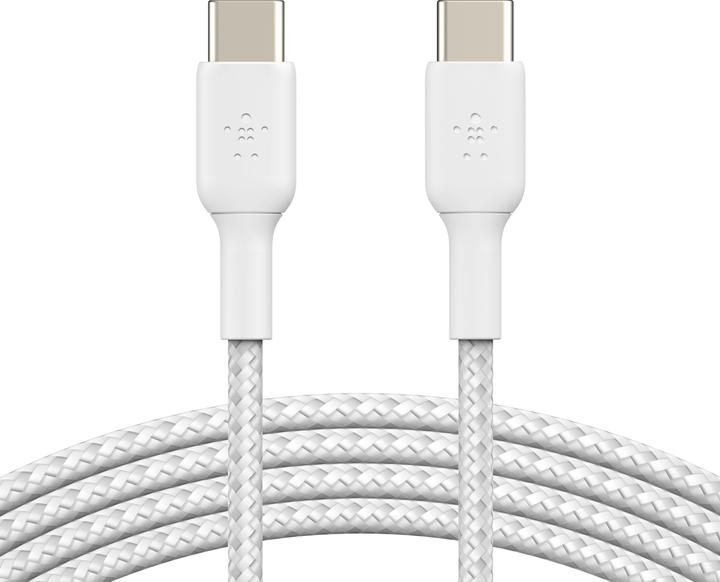 Image du produit Belkin USB-C vers USB-C Braided PVC 1m Twin Pack (1 m, USB 2.0)
