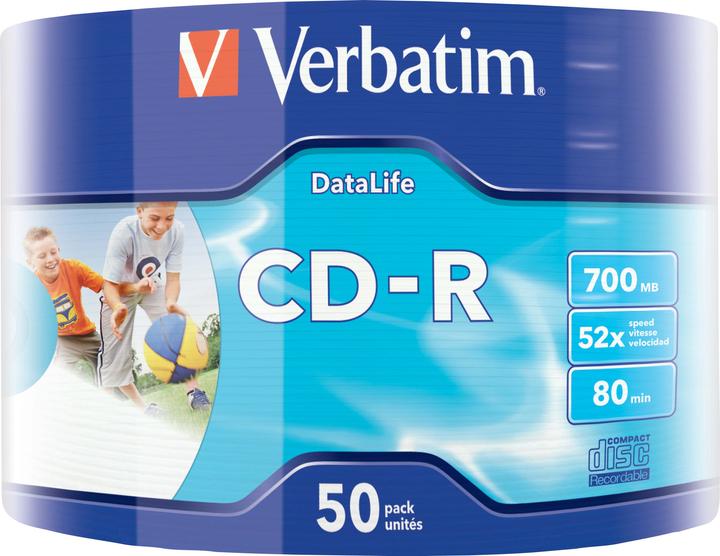 Produktbild Verbatim DataLife 50 x CD-R (50 x)