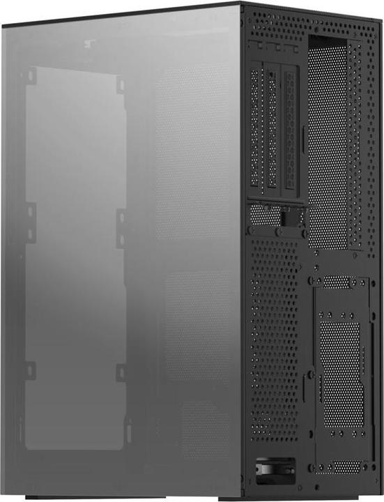 Actual product image Ssupd Meshlicious Tempered Glass Side Panel - Grey Mirrored