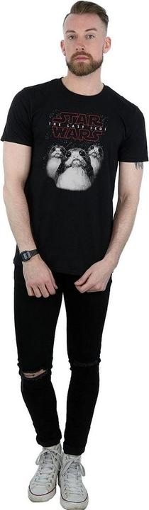 Actual product image Star Wars Mens Porg Cotton T-Shirt (M)