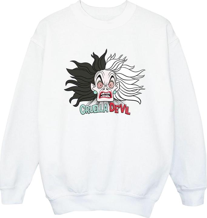 Image du produit Disney - Sweat DALMATIANS CRUELLA DE VIL CRAZY MUM - Fille (152, 158)
