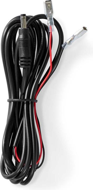 Actual product image Nedis Power cable | F1 | DC socket | Straight | Straight | Copper | 2.00 m | Round | PVC | Black | Carto