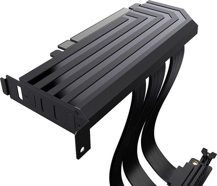 Produktbild Hyte Riser Cable PCIe 4.0 bk 200mm ACC-HYTE-PCIE40-B