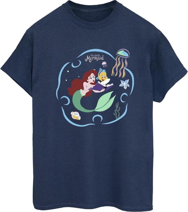 Produktbild Disney The Little Mermaid Reading A Book TShirt (XL)