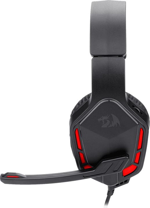 Produktbild Redragon H220-LED headphones/headset Wired Head-band Gaming USB Type-A Black, Red (Kabelgebunden)